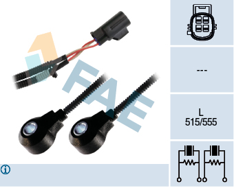 DEL-AS10240 Vuruntu Sensörü