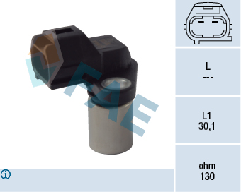 FAE 79336 Krank Mil Sensörü Ford Focus 05-12 Kuga 09>Mondeo Iv 07-15 Volvo C30 06-12 C70 06-09 S40 04-10 8627355-31331765-30713485
