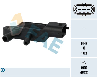 BOS-0281006207 Basinc Sensoru (Dpf) Clio Iv 1.5 K9k (S80-V70) (07-)