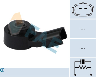 FAE 60237 Vuruntu Sensörü Toyota Auris Corolla Verso 1.6l 3zzfe Zze121 02-06 1.6l 1zrfe Zre151 Zre181 06-18 1. 2l 1.6l 1.8l Nre210 Zre210 Zwe211 19-> / Ch-R 1.2l 8nrfts Ngx10 16-> 1.8l 2zr-Fxe Hybrid Zyx10 Zyx11