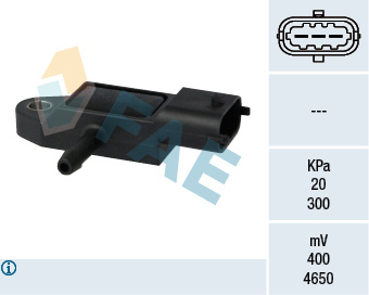 ERA 550412 Emme Borusu Basinc Sensoru C-Max Dm2 1.8 Tdci 07>14 Mondeo Iv Ba7 1.8 Tdci 07>14