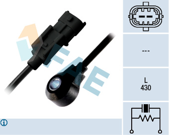 SAGEM 60243 Abs Sensor Kablo Ön Sağ-Sol P206 1.4-1.6-2.0 Hdi 98>