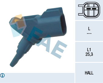 BRM 50229 Abs Sensörü Ön  Focus/C-Max