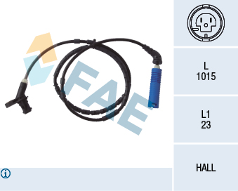 FAE 78039 Abs Sensoru Arka Bmw E46