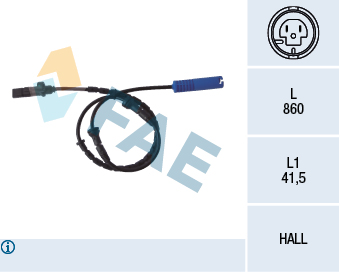HELLUX HLS.6311 Abs Sensoru Arka Bmw E39