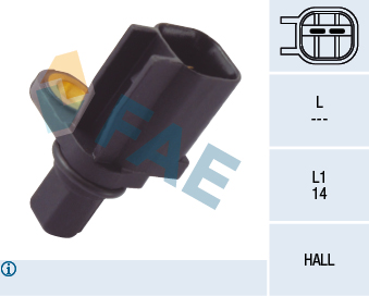 FAE 78113 Arka Abs Hiz Sensoru Sag-Sol Focus Ii 04>11 Focus Ii C Max 04>11 Kuga 08>10 Mondeo 07>14 S Amx G