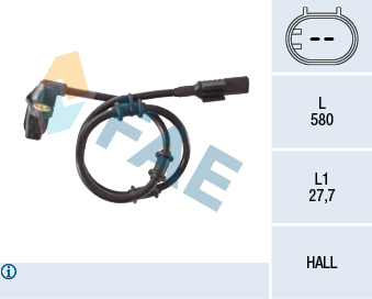 TPR-408592001 Abs Sensoru Arka Sag Mercedes W163