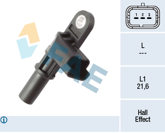 FAE 79444 Eksantrik Sensörü Combo E-Crossland-Grandland-Partner-Berlingo-P208-P301-P308-P508-P2008-P3008- P500 8-Expert-C-Elysee-Jumpy-C3-C4-Ds3-Ds4 1.6 Bluehdi Focus Iii 11>17 1.5 Tdci Connect 1.5tdci 14>
