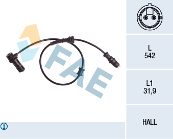 HELLUX HLS.9117 Abs Sensörü Laguna I