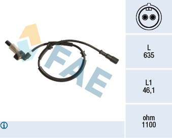 FAE 78192 Abs Sensoru Megane I
