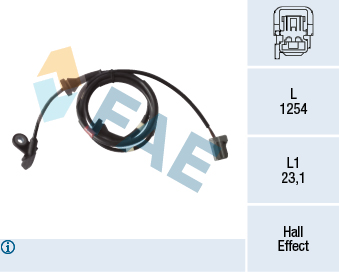 FAE 78271 Arka Abs Sensoru Sol Volvo Xc90 I 275 2.5 T Awd 02>14