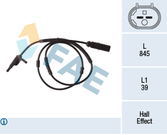 FAE 78292 Abs Sensoru Arka Bmw F20 F21 F22 F23 F30 F31 F34 F35 F32 F33 F36