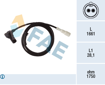 ITL-SEN-RN746 Abs Kablosu Arka Sag Clio Ii