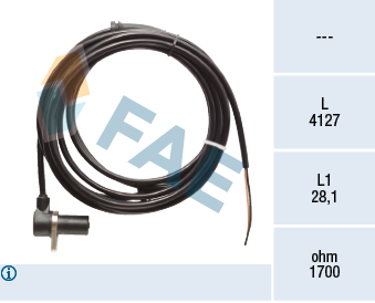FAE 78417 Abs Sensoru On Mercedes Vito W638