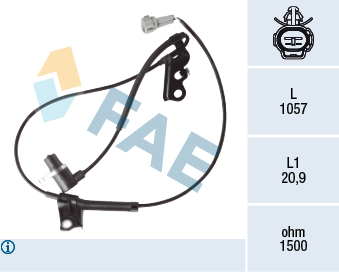 ORJINAL 8954202040 Abs Sensör Kablosu Ön Sağ Toyota Corolla 2002-2006