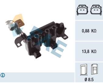 FAE 80439 Atesleme Bobini Accent Era 1.4 Benzinli 2006 -> Accent 1.5-1.6 2000-2005 Getz 1.4-1.6 2003 -> Elantr