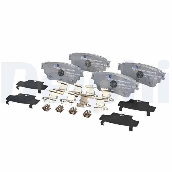 DELPHI LP5076EV Fren Balatasi Elektrikli Arka Nissan Ariya 2020