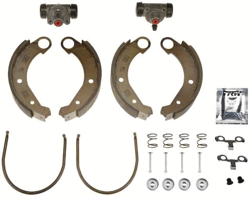 TRW BK1102 Pabuçlu Balata Seti Arka Aks Citro N 2 Cv-Ami-Ami Break-Dyane-Mehari -