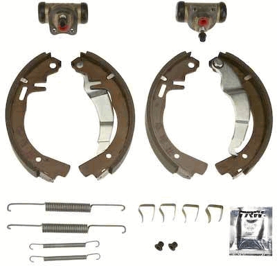 TRW BK1601 Pabuçlu Balata Seti Arka Aks Opel Kadett C-Kadett C Aero-Kadett C City-Kadett C Coupe -