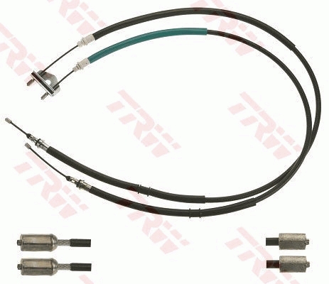 TRW GCH113 Arka El Fren Teli Orta Sag / Sol Fiesta V 01>09 Fusion 02 >08 Mazda Ii 03 >08 Kampanali -Fiesta V Van-Fusion Ju Mazda 2 Dy -