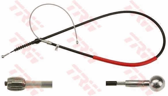 TRW GCH2537 El Freni Kablosu 0 Audi Tt 8n3 -Tt Roadster 8n9 -