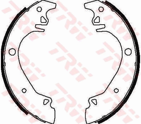 TRW GS6217 Pabuçlu Balata Kiti Arka Aks Peugeot 505 551a -505 Break 551d Talbot Tagora -