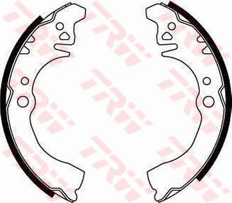 TRW GS8648 Pabuçlu Balata Kiti Arka Aks Daihatsu Cuore V L7 -Move L9 -Opti Ii Saloon-Sirion M1 -Yrv M2 -