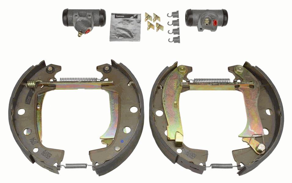 TRW GSK1009 Pabuçlu Balata Kiti Ön Aks Renault 4 Box Body/Mpv R21- R23 -5 122 -5 Hatchback Van 238 -6 118 -R Odeo 4 Acl -Rodeo 5 4d- 5e -Rodeo 6 Acl -