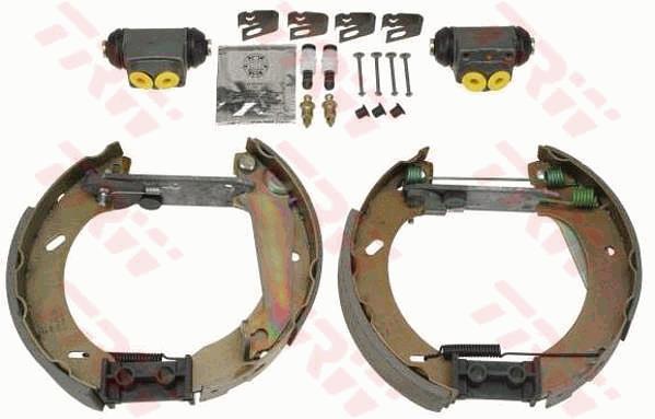 TRW GSK1650 Pabuçlu Balata Kiti Arka Aks Ford Escort V Aal-Abl -Escort V Convertible All -Escort V Saloon Afl -Escort V Turnier Anl -Orion Iii Gal -