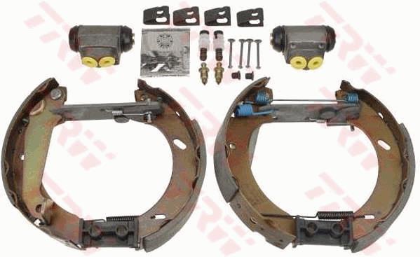 TRW GSK1655 Pabuçlu Balata Kiti Arka Aks Ford Escort V Aal-Abl -Escort V Convertible All -Escort V Saloon Afl -Escort V Turnier Anl -Orion Iii Gal -