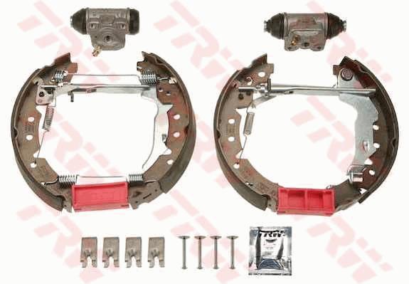 TRW GSK1905 Pabuçlu Balata Kiti Arka Aks Toyota Caldina Estate T19 -Carina E Vi T19 -Carina E Vi Saloon T19 - Carina E Vi Sportswagon T19 -Carina V T17 -Carina V Saloon T17 -Corona Saloon T19 -