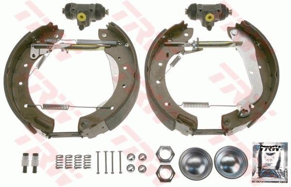 TRW GSK1945 Pabuçlu Balata Kiti Arka Aks Ford Maverick Uds-Uns -Maverick Van Nissan Terrano Ii R20 -Terrano Ii Van R20 -