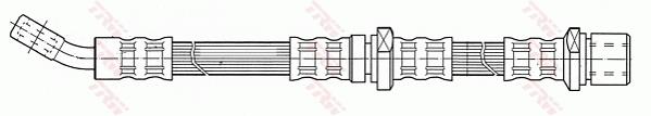 TRW PHD443 Fren Hortumu Arka Aks Sağ Subaru Forester Sf -Forester Sg -