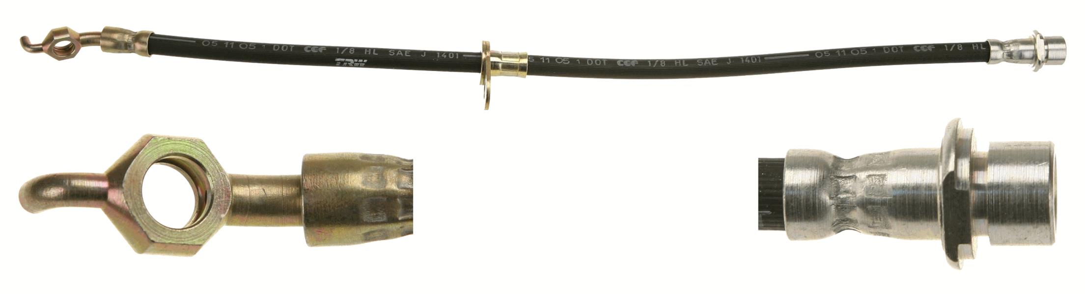 TRW PHD643 Fren Hortumu Arka Aks Sol Arka Aks Sol Lexus Rx U3 Toyota Harrier U3 -Highlander / Kluger U2 -