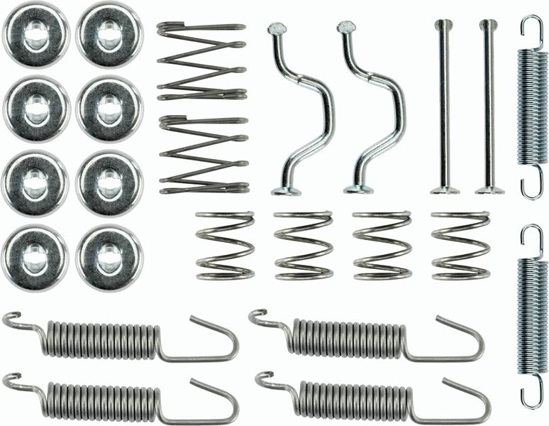 TRW SFK353 Aksesuar Kiti Park Freni Pabuçlari Arka Aks Lexus Gs Jzs147 -Gs S16 -Gs S19 -Is I E1 -Is Sportcr Oss E1 -Ls F2 -Sc Convertible Uzz40 Toyota Aristo S14 -Avensis Verso M2 -Crown S14- S13 -Prev