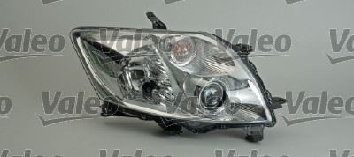 VALEO 043459 Far Sinyal Sol Toyota Auris 03/07> Elektrikli H11 Hb3