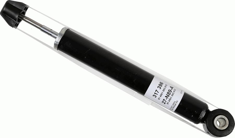 SACHS 317396 Amortisör Arka Aks Renault Twingo Iii Bcm- Bca