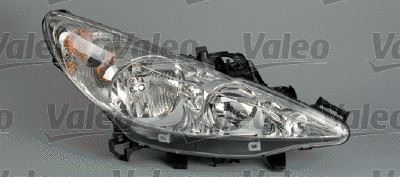 VALEO 043238 Sol Far Beyaz Peugeot P207 07>15 Elektrikli H7 H1 Motorlu
