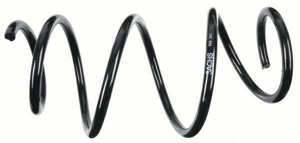 SACHS 998983 Helezon Yayi Ön Nissan Juke 1.5l K9k F15 10-> 1 .6l Mr16ddt Dig-T F15 10->