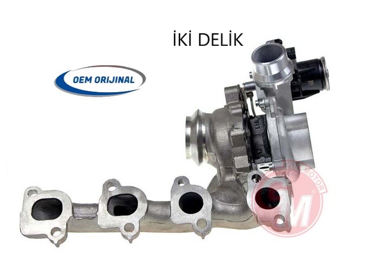 GUA 52118 Turbo Şarj Manifoldlu Komple- 2.Delik Clio V 19> Captur Ii 20> Megane Iv 18> Kadjar 18> Express 21> 1.5 Blue Dci 95bg K9k E6 Orijinal Motor Çikmasi Garantili