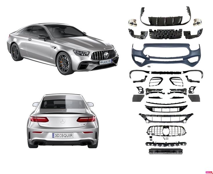 DOGAN C23821-E63BK E63 Amg Body Kit E Coupe C238 2017-
