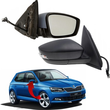 DOGAN FAB15-8003 Diş Ayna Sağ Elk.Ist.Sin.6pin Fabia 2015-
