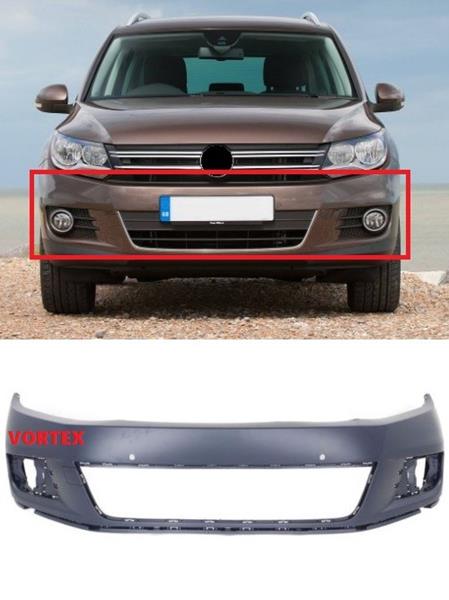 DOGAN TGN12-1000D Ön Tampon Düz Tiguan 2012-