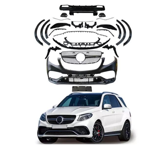 DOGAN W16616-GLE63BK Gle63 Amg Body Kit W166 2016-