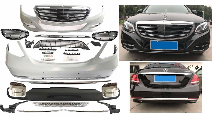 DOGAN W21317-MAYBACHSET Ön-Arka Maybach Bodykit Eski Tip W213 2016-