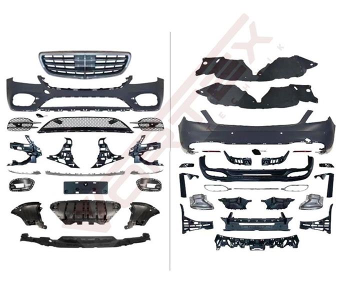 DOGAN W22218-S400BK S400 Amg Body Kit Ön-Arka Dolu W222 2018-