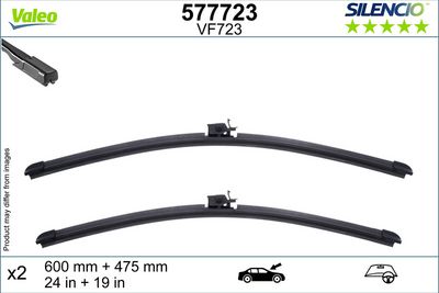 VALEO 577723 Silecek Fb Oe Rhd Vf723 Kit