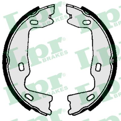 LPR 02570 Arka Pabuç Balata Vectra A 88-95 Vectra B 95-03 Omega 91-97 Astra F 91-98