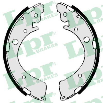 LPR 05360 Arka Kampana Pabuç Balata Honda Civic 1.4l 1.6l D14a4 D14z2 D16y4 Ej El Kasa 96-01 / 1.6l D16v1 Vt Ec - Yerli Civic - Es Kasa Vti 01-05 / Hr-V 1.6l D16w1 Gh2 Kasa 3 Kapı 99-02 - Küçük Tip 200 X