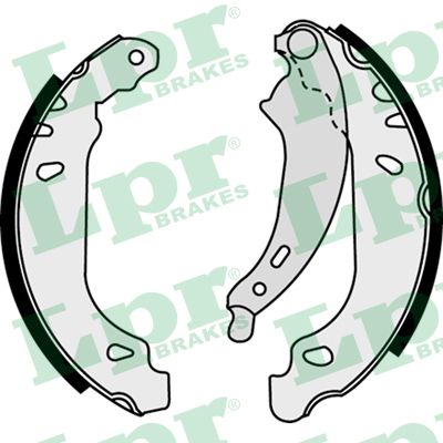 LPR 07490 Arka Pabuç Balata Clio Ii 98 >05 > Symbol Ii 08 > Logan 04 >11 > Sandero 08 >11 > 180x40